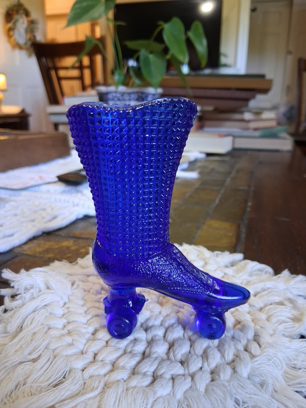 Vintage Degenhart Hobnail Victorian Roller Skate Boot